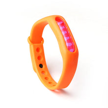 Load image into Gallery viewer, hot Colorful Environmental Protection Silicone Wristband Summer Mosquito Repellent Bracelet Anti-mosquito Band safe for child
