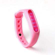Load image into Gallery viewer, hot Colorful Environmental Protection Silicone Wristband Summer Mosquito Repellent Bracelet Anti-mosquito Band safe for child
