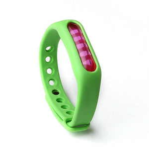 hot Colorful Environmental Protection Silicone Wristband Summer Mosquito Repellent Bracelet Anti-mosquito Band safe for child